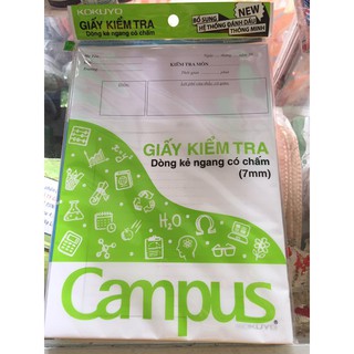 Giấy kiểm tra campus