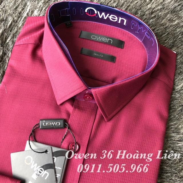 OWEN - Áo sơ mi dài tay Owen  80095 - Sơ mi nam Owen