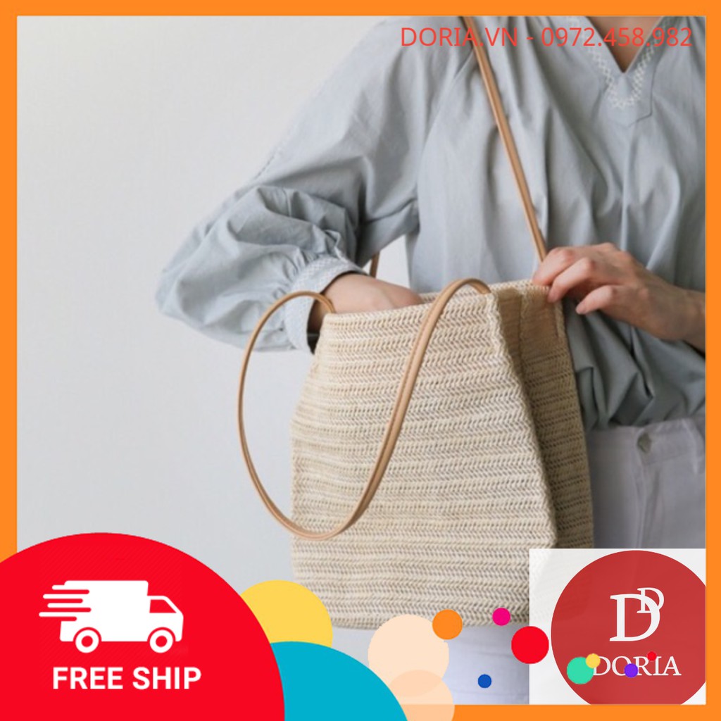[Mã FAMAYWA2 giảm 10k đơn từ 50k] FREESHIP 50K Túi cói đi biển siêu xinh DR59 | BigBuy360 - bigbuy360.vn
