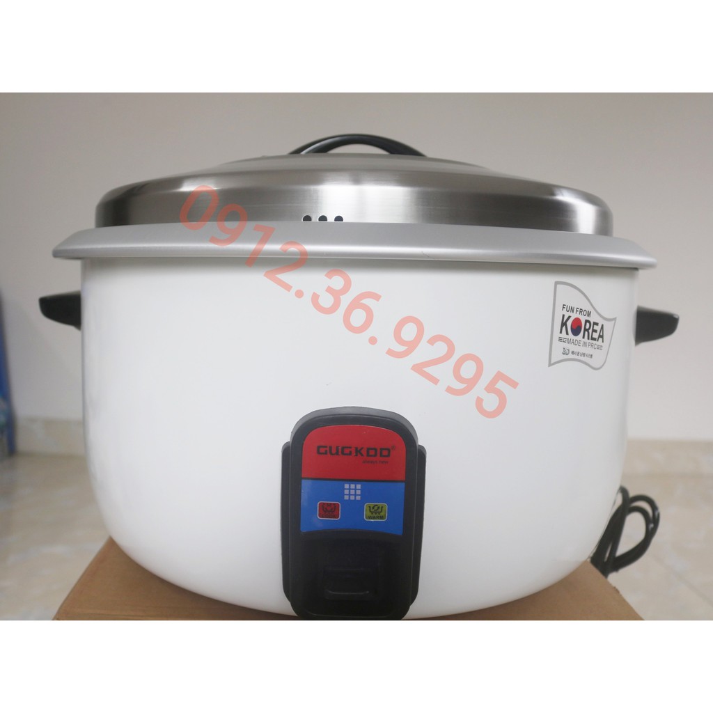 [Mã 154ELSALE2 giảm 7% đơn 300K] Nồi Cơm Điện Công Nghiệp GUCKOO 13 LÍT 2000W Bền Dày Nấu Cơm Ngon BH 12 Tháng