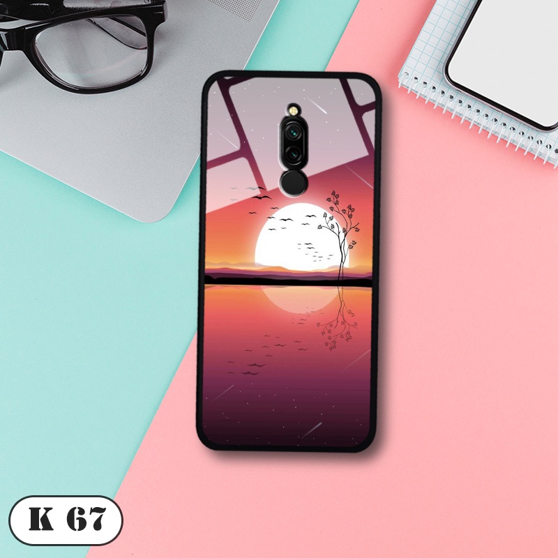 Ốp lưng Xiaomi Redmi 8  - Lưng kính 3D