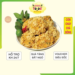 Cơm cháy siêu chà bông, cơm cháy siêu chà bông NaNaFood giòn sụn, đậm vị (100g/gói) - thế giới ăn vặt, ăn là nghiền