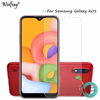 2 Kính cường lực 9H bảo vệ màn hình cho Samsung Galaxy A01
