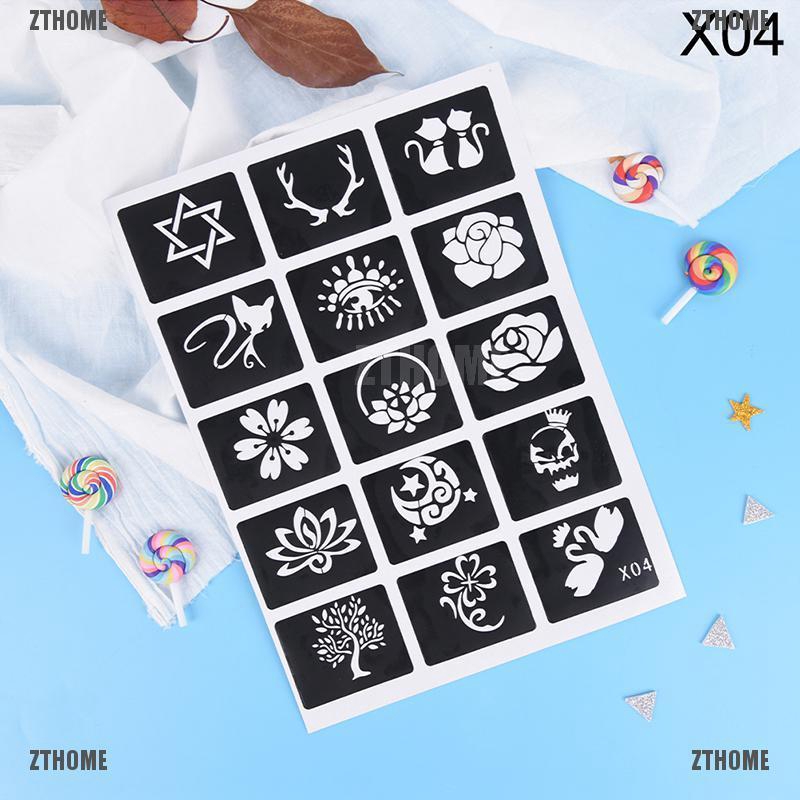 Khuôn dán tạo mẫu hình xăm độc đáo cá tính