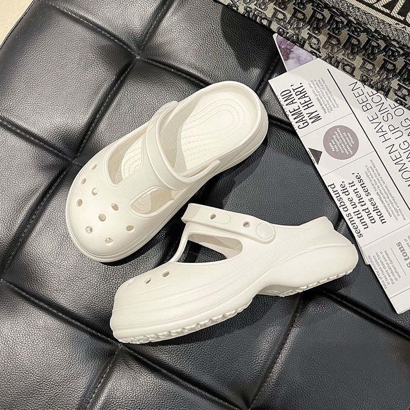 Dép cross Sandal Đế Dày Siêu Nhẹ tặng kèm bộ hình gắn Kaws và chó siêu xinh