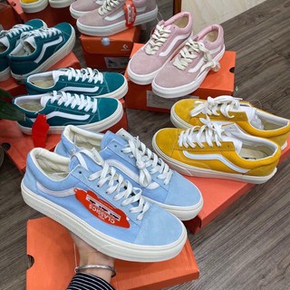 [Có sẵn ] Vans style mũi nit vạch trắng