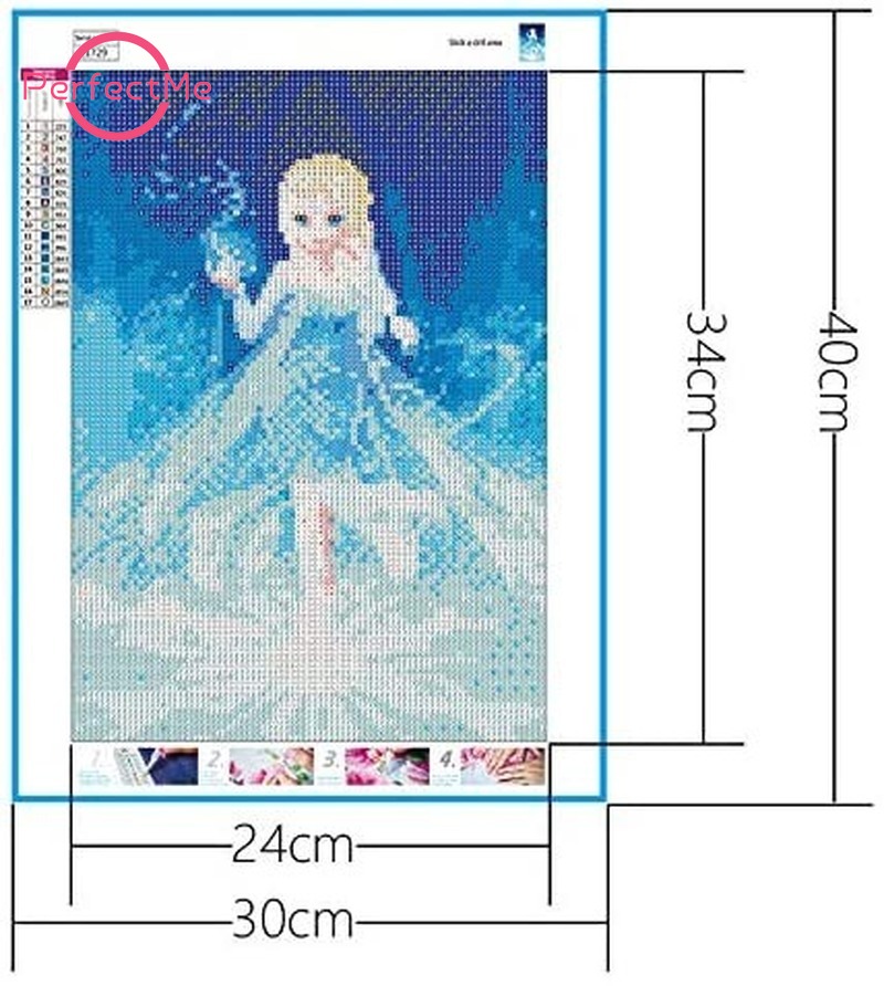 Bộ tranh đính đá độc đáo DIY 5d kích thước 30x40cm | BigBuy360 - bigbuy360.vn