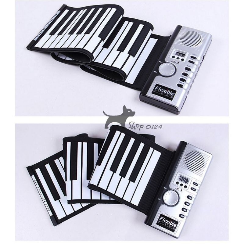 Đàn piano cuộn dẻo 61 phím.