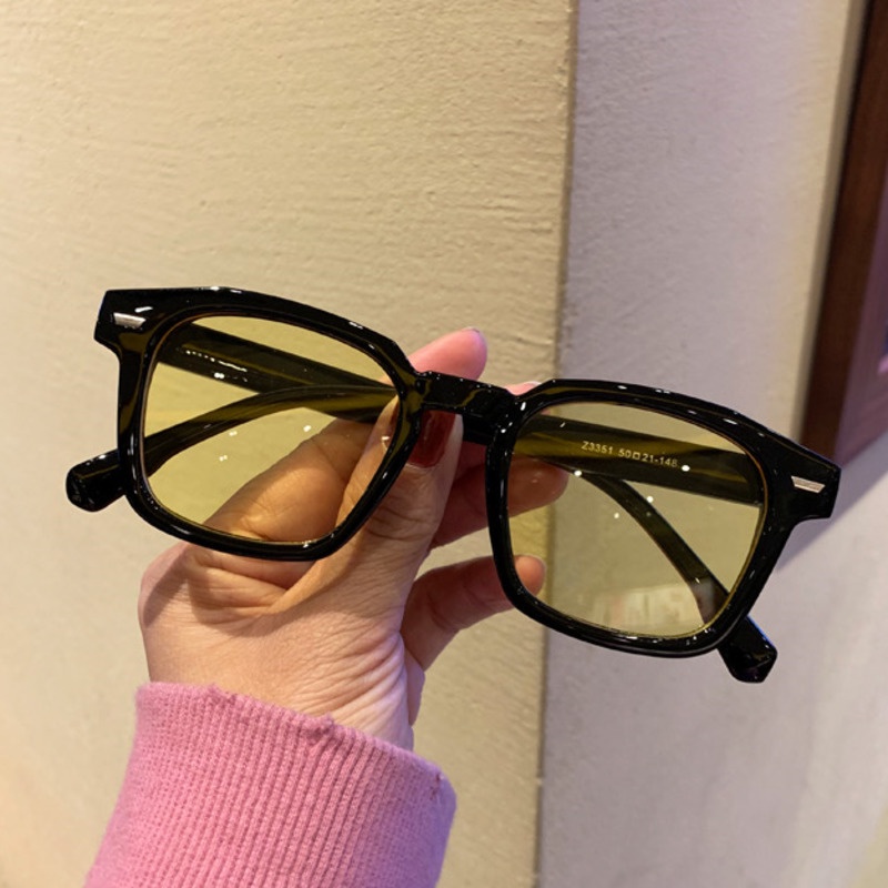 Kính Mát Gọng Nhiều Màu Sắc Phong Cách retro Thời Trang