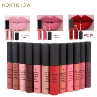 Son kem lì NORTHSHOW lâu trôi màu sắc hợp thời trang