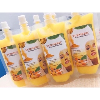 Mặt nạ nghệ sủi bọt detox da