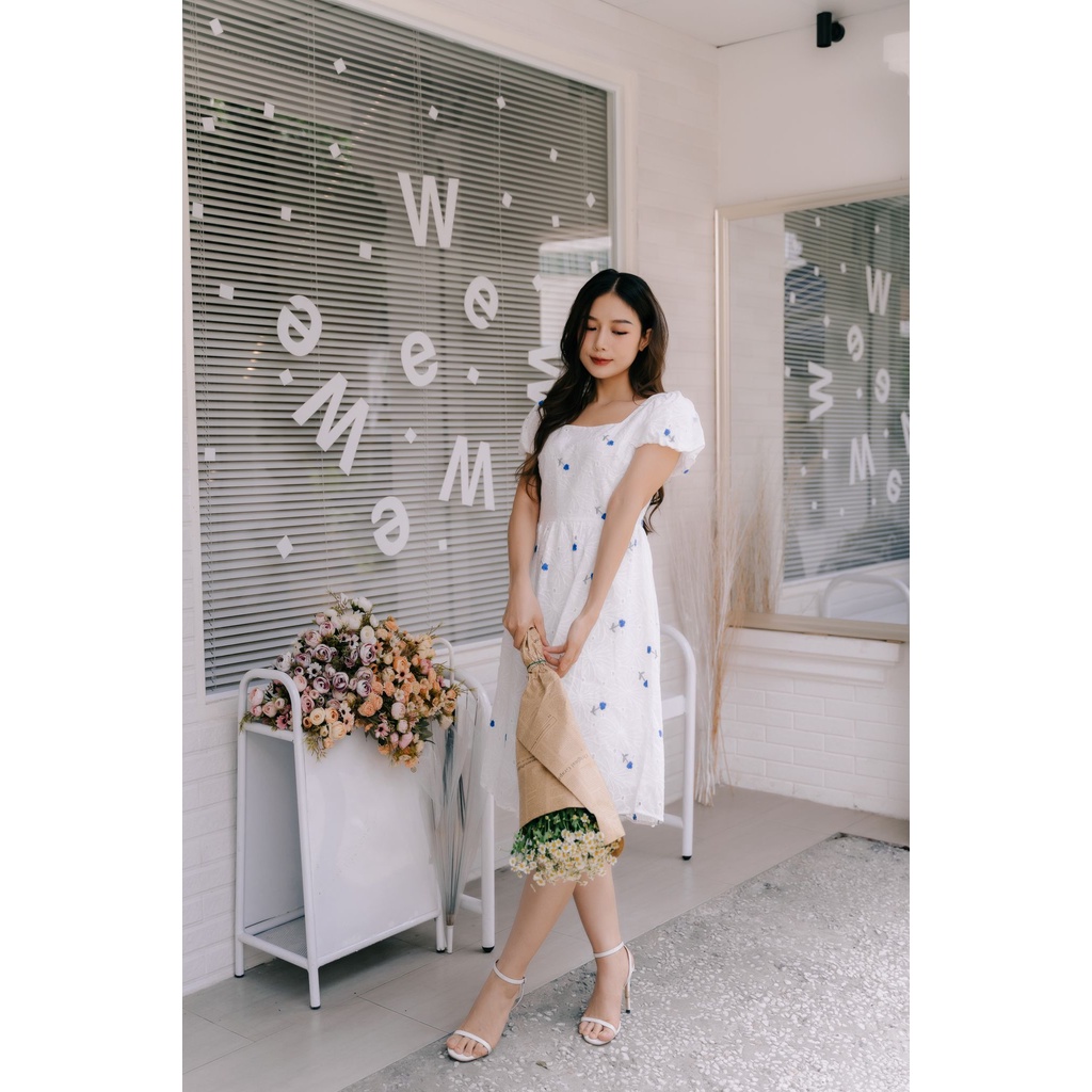 MINX - Đầm Embroidery Wildflowers Dress