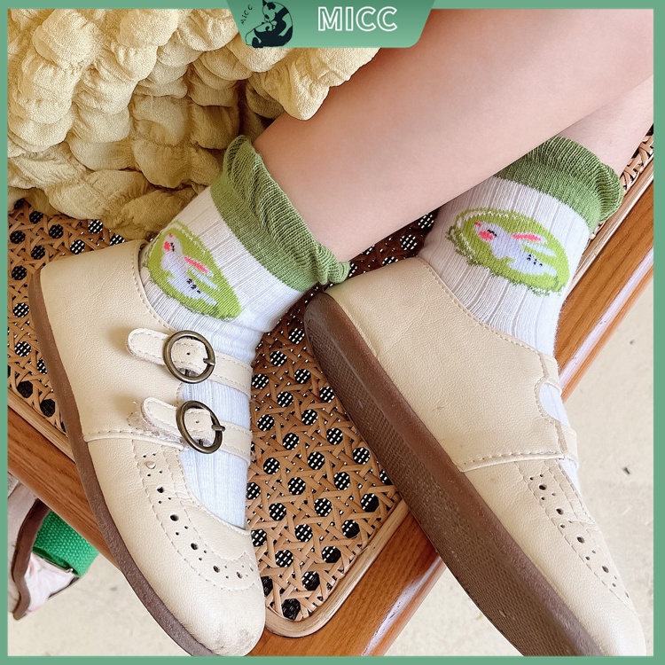 Set 5 Đôi Vớ Bằng Vải Cotton Thoáng Khí Dễ Thương Chất Lượng Cao Cho Trẻ Em