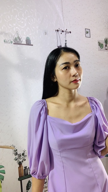 Đầm tay phồng