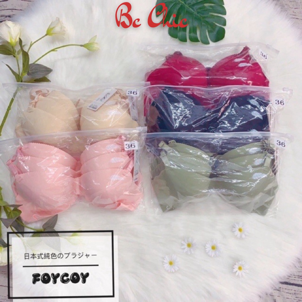 Áo Lót Su Hình Chiếc Lá Foycoy, Áo Ngực Su Đẹp BC_CHIC LINGERIE