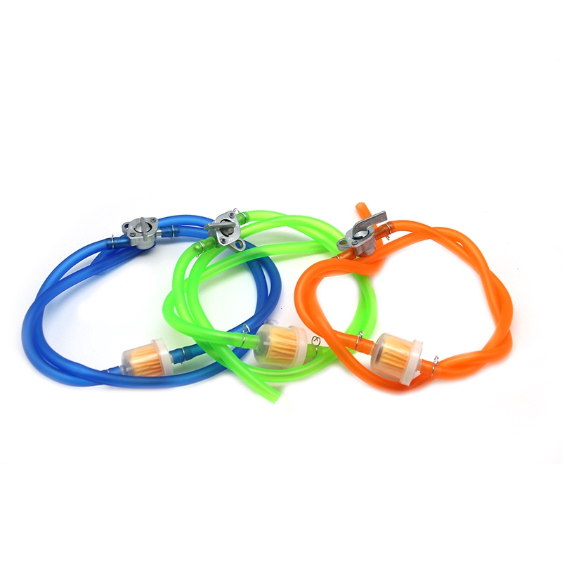 Van Nhiên Liệu 6mm Kèm Công Tắc On / Off + Ống Dẫn Dầu + Bộ Lọc Dầu Chuyên Dụng Cho Xe Mô Tô ATV UTV Scooter