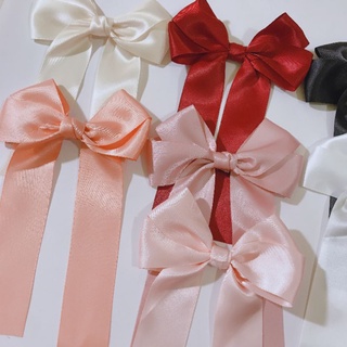Kẹp tóc nơ lụa satin cao cấp