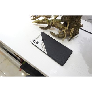 Miếng dán da skin xiaomi mimix 3 - 2 sọc đen trắng - d4,2