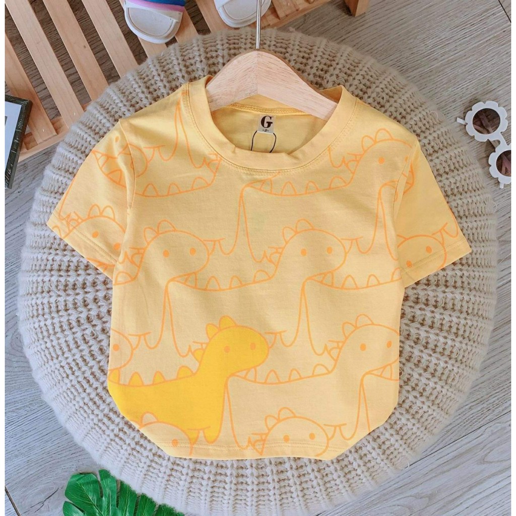 Lyvyshop - (Cotton SG chính phẩm) Áo thun cộc tay bé trai siêu dễ thương từ 09-28kg