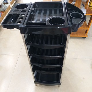 Xe đẩy 6 tầng dụng cụ làm tóc X-11B