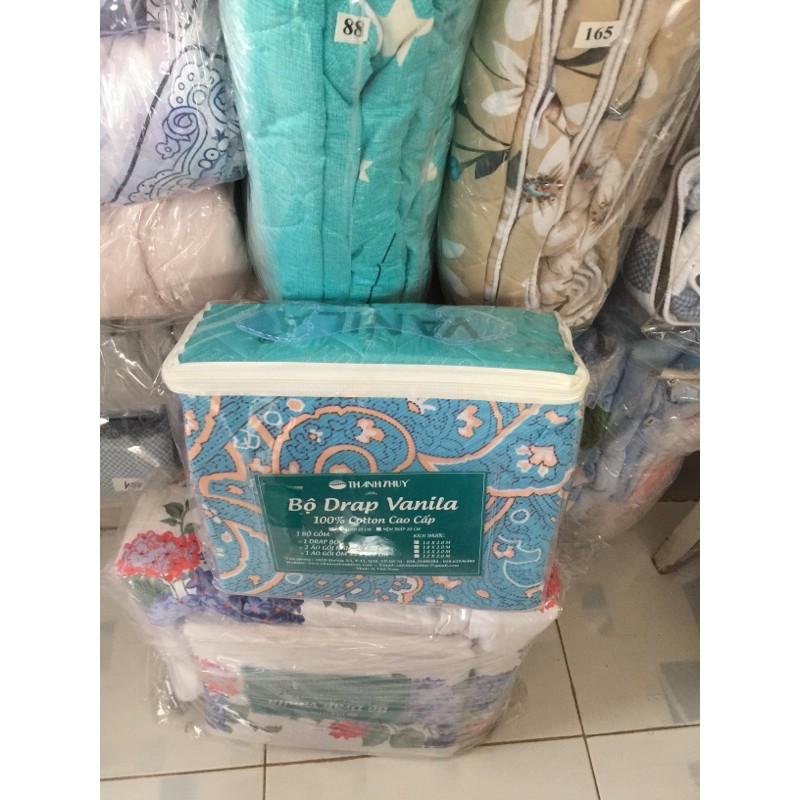 Sale >> Bộ drap thanh thủy - size 1,6m- M26