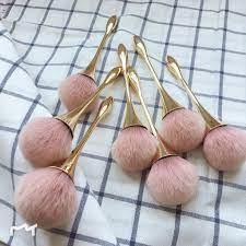 Cọ trang điểm phủ phấn tán nền thân mảnh thời trang