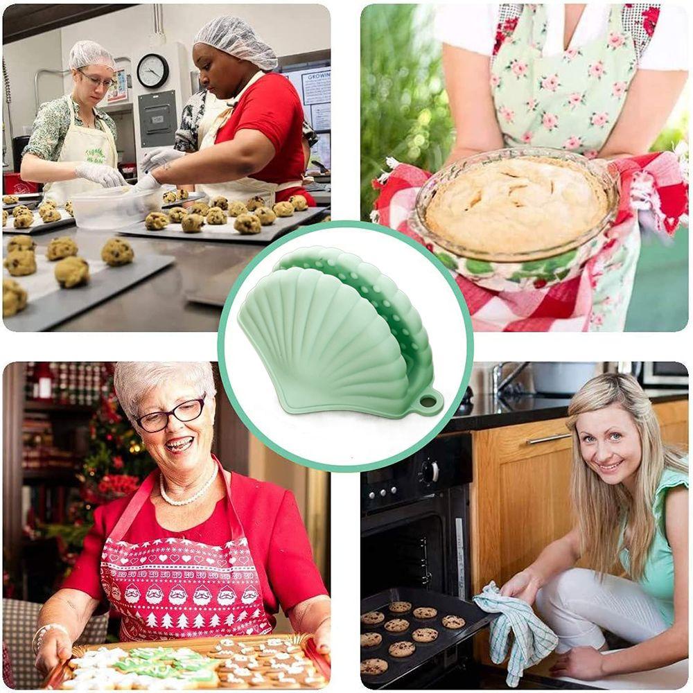 Găng Tay Silicone Cách Nhiệt Hỗ Trợ Nướng Bánh Tiện Dụng