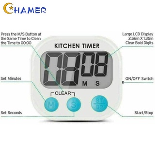CHAMER- ~Digital Timer Kitchen Accessories Timer Digital Egg Kitchen Loud Magnetic【CHAMER-Home】