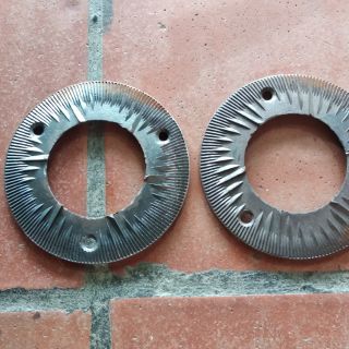 Đá gang lắp máy nghiền bột khô 1 đôi