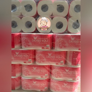 Lốc 10 Cuộn Giấy Vệ Sinh Cao Cấp Bless You À La Vie 2 Lớp