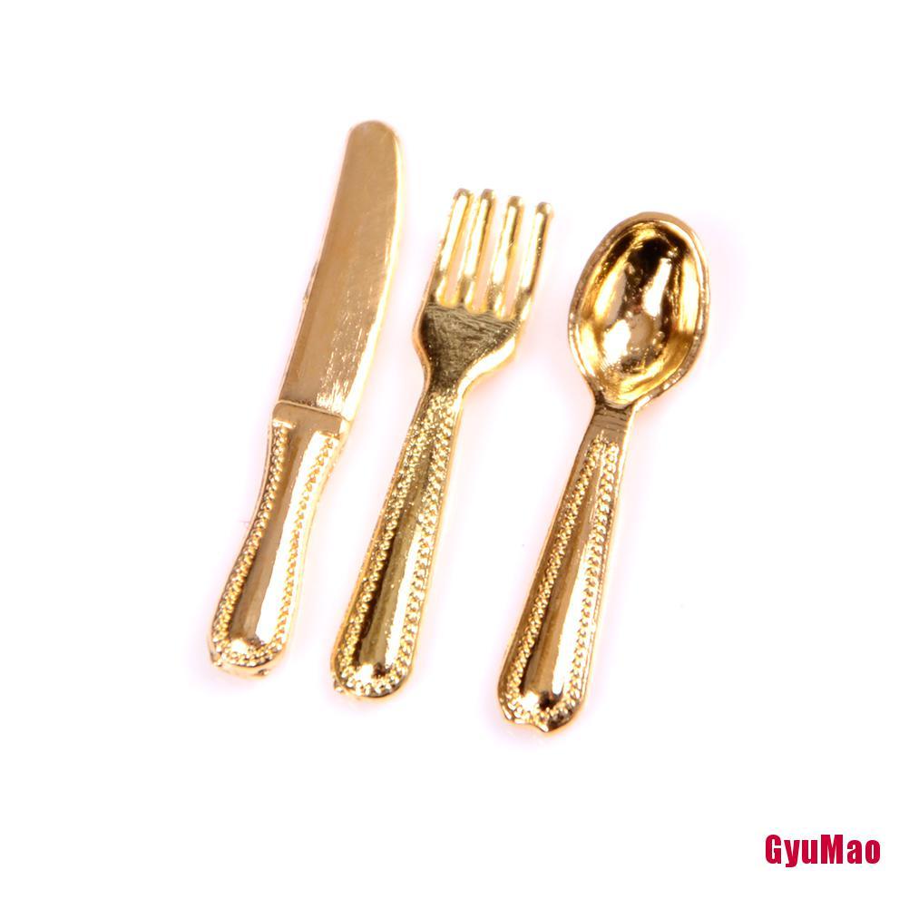 Bộ 12 Dụng Cụ Sửa Chữa Và Nĩa Mini Dành Cho Nhà Búp Bê