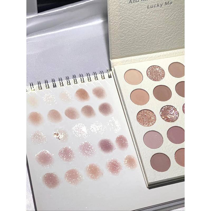 Bảng Phấn Mắt Dikalu 25 Màu Sắc Ánh Nhũ Lấp Lánh Thời Trang