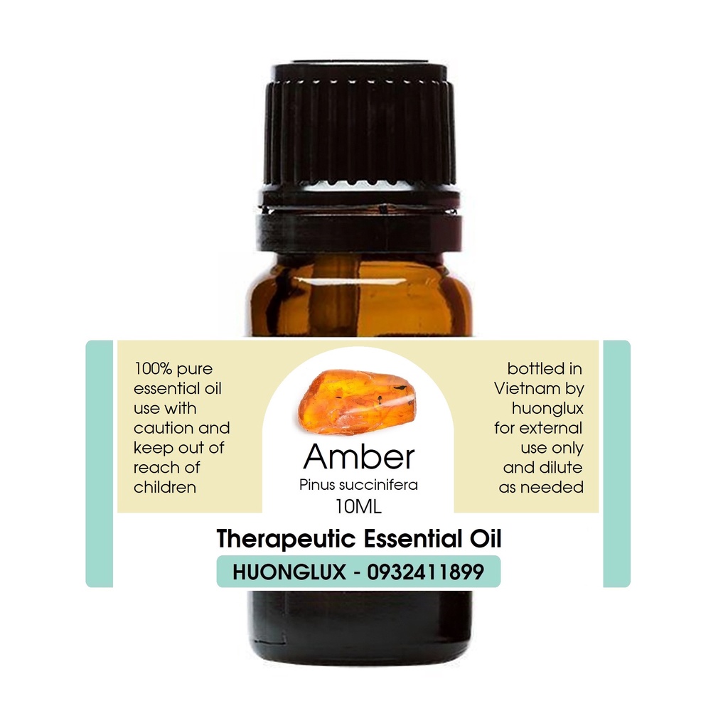 Tinh dầu hổ phách Amber Essential Oil (Pinus succinifera)
