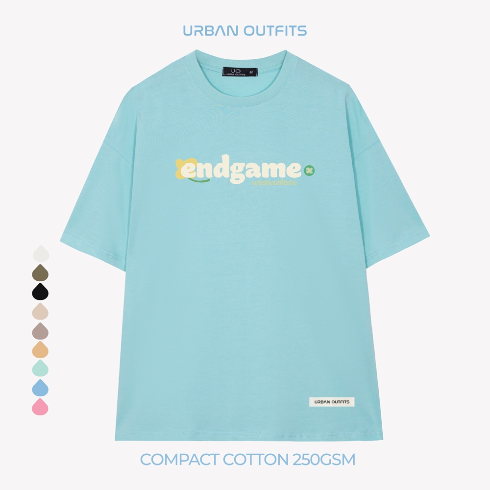 Áo Thun Tay Lỡ Form Rộng URBAN OUTFITS ATO140 Local Brand In Hình ver 2.0 Chất Vải 100% Compact Cotton 250GSM