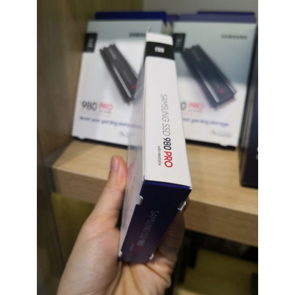 Ổ cứng SSD Samsung 980 Pro PCIe Gen4x4 M2 2280 NVMe - 2TB HeatSink Tản nhiệt
