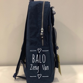 Balo Laptop KIPLING 113 dây kéo bên