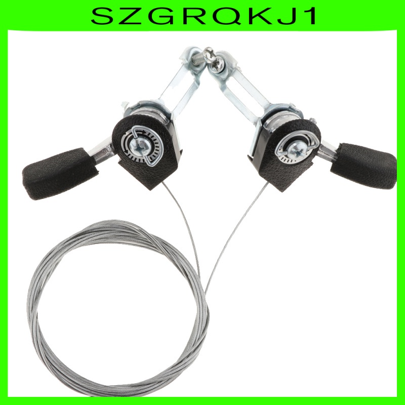 1 Cặp Cần Số Xe Đạp 3x6 / 7 Tốc Độ Kèm Dây Cáp