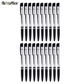 Bút bi Thiên Long Flexoffice Matixs FO024 0.7mm xanh đen đỏ