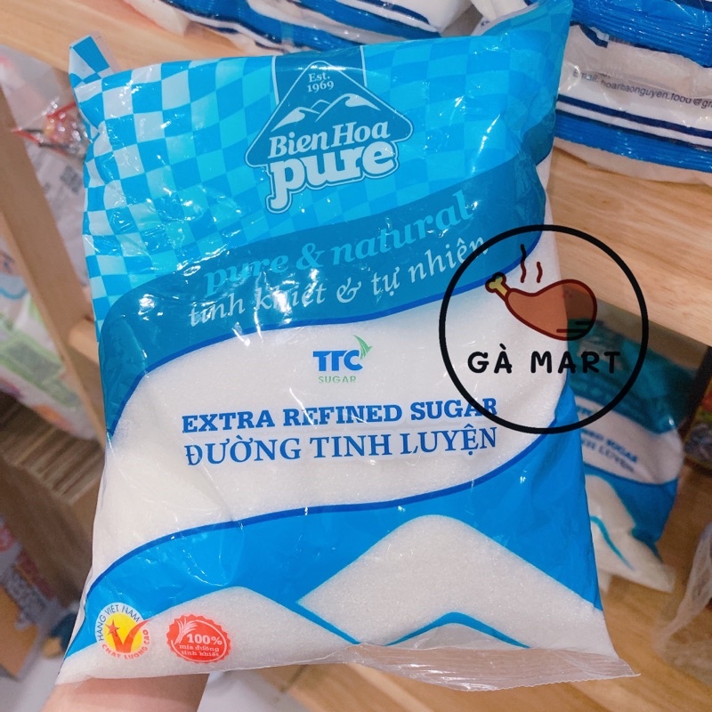 Đường Tinh Luyện Biên Hoà Pure Bịch 1KG