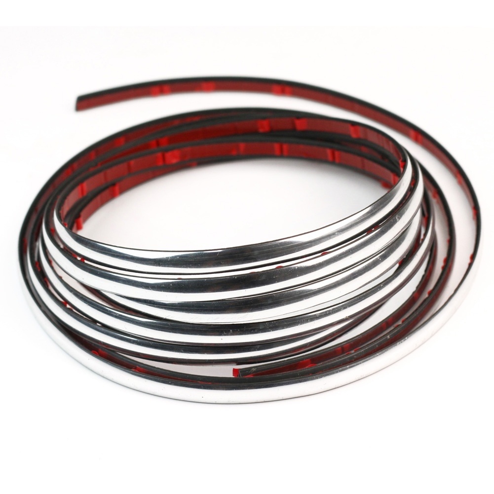 Dải Viền Trang Trí Xe Hơi Bằng Chrome 6mm 15mm 18mm 22mm