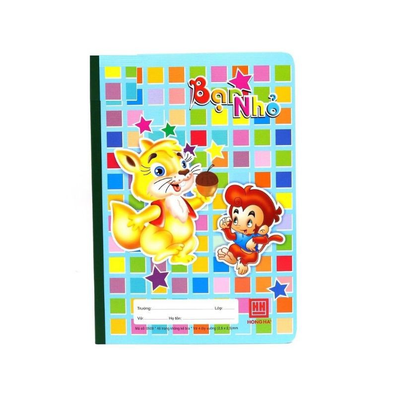 Vở Hồng Hà 4 ô li 48 trang 0509