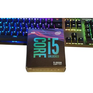 Cpu intel core i5-9600k box chính hãng