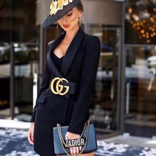 Đai váy GG bản to siêu hot
