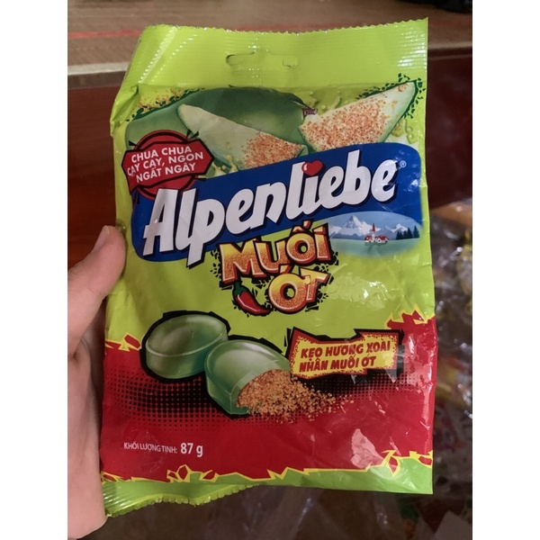 kẹo chanh muối alpenliebe 87g