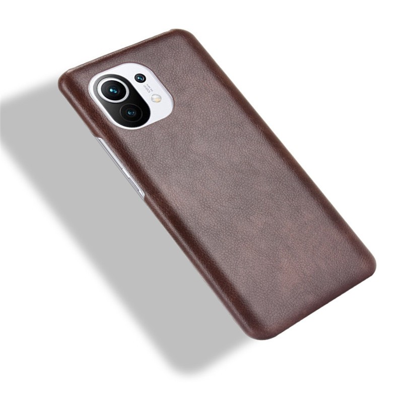 [Ảnh Thật] Ốp Lưng Xiaomi Mi 11 Da PU Mịn