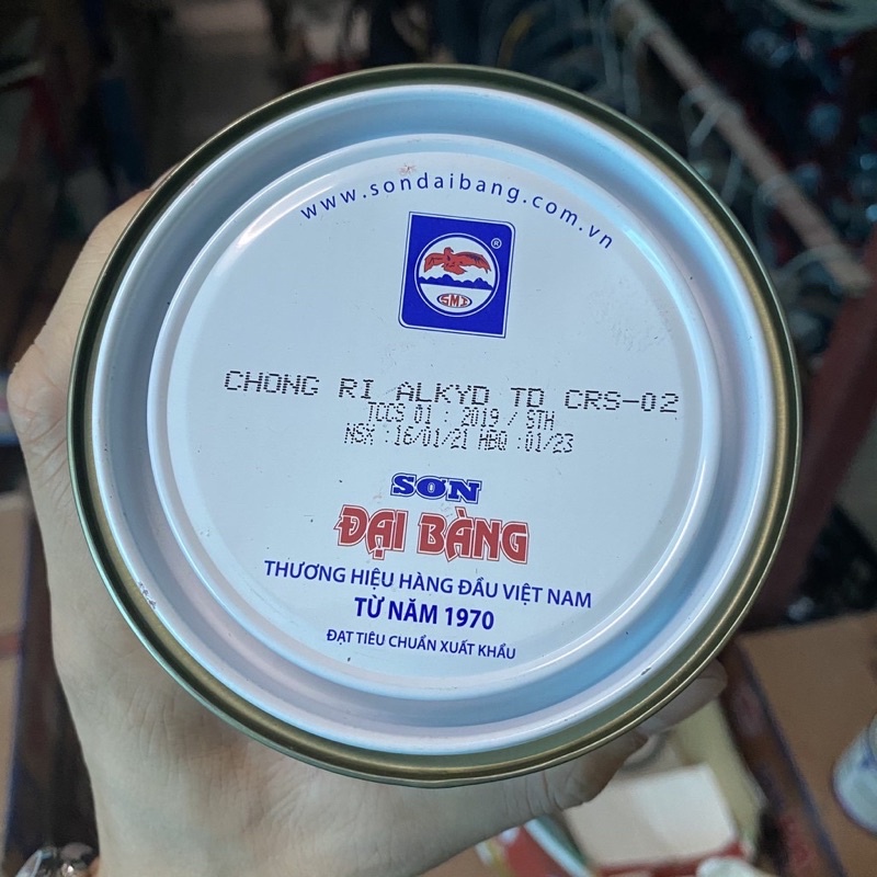 Sơn chống rỉ Đại Bàng hộp 750ml