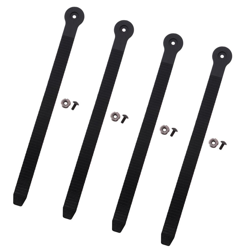 Set 4 Khóa Dây Giày Trượt Patin Chống Mòn Tiện Dụng