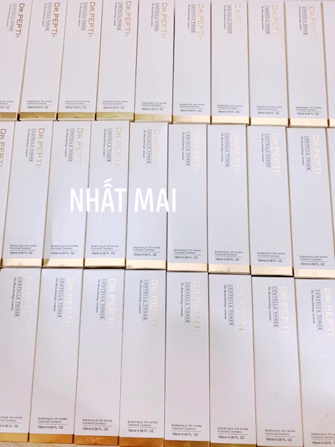 Nước hoa hồng Dr Pepti Centella Toner 180ml
