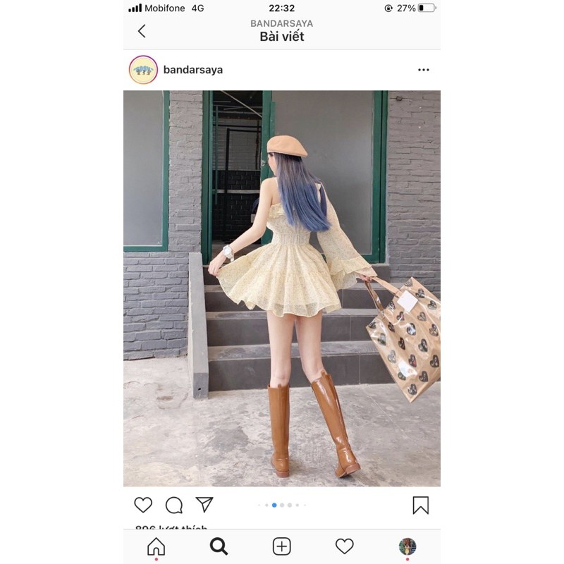 Đầm hoa bandarsaya M