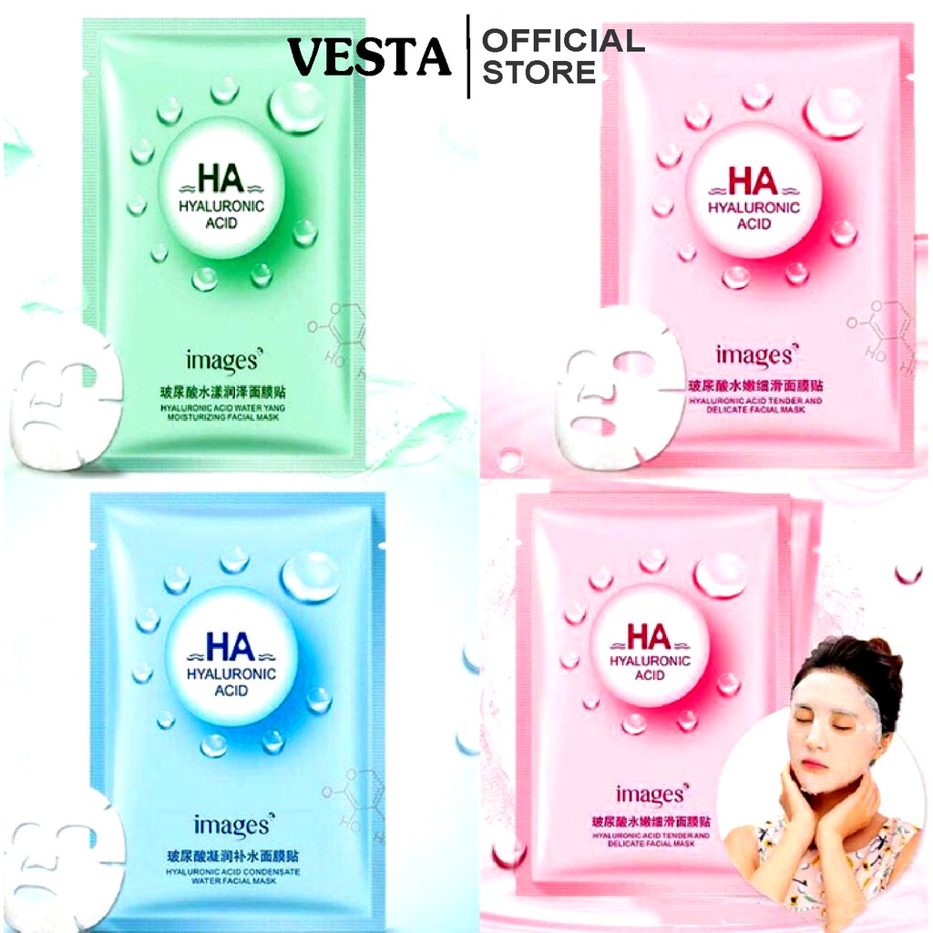 [Mã COS2405 giảm 8% đơn 300K] Mặt Nạ 💖𝑭𝒓𝒆𝒆𝒔𝒉𝒊𝒑💖 Mask HA - Mặt Nạ Giấy Cấp Ẩm Dưỡng Trắng Images